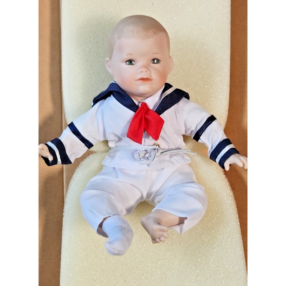 The Ashton Drake Galleries Matthew Baby Sailor Doll - Picture 2 of 10